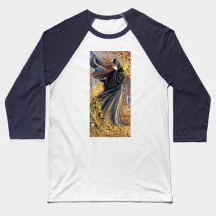 The West Wind - Walter Crane 1897 Baseball T-Shirt